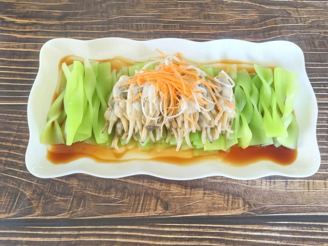 蛏心芦意 | 捞拌芦笋蛏子