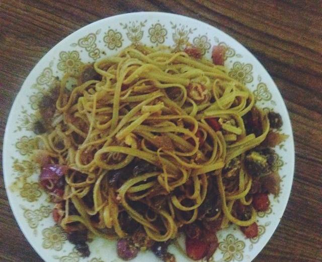 番茄香肠牛肉意大利面（Grand pasta）的做法