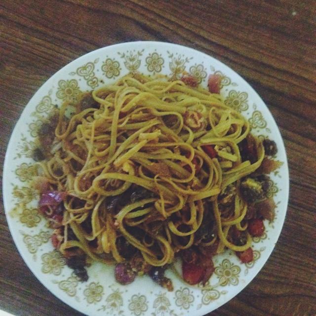 番茄香肠牛肉意大利面（Grand pasta）的做法