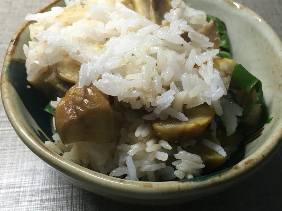 超简单电饭锅板栗饭的做法