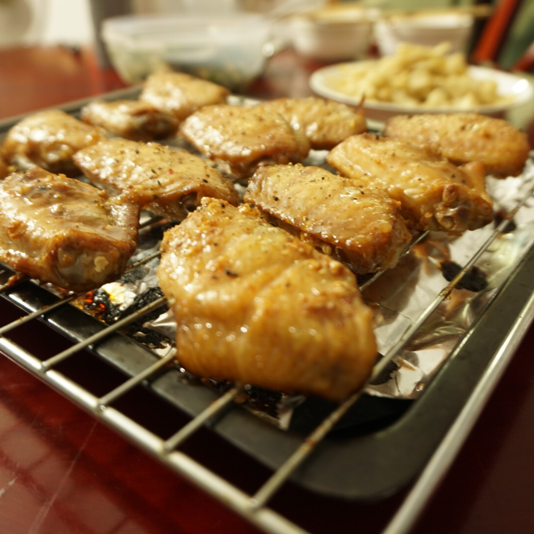 烤鸡翅（自制腌料）