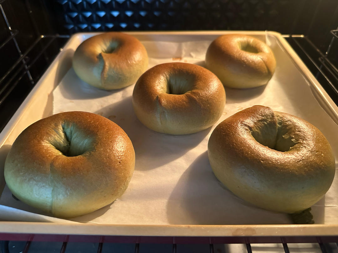 被夸爆的开心果酱奶酪贝果❗️