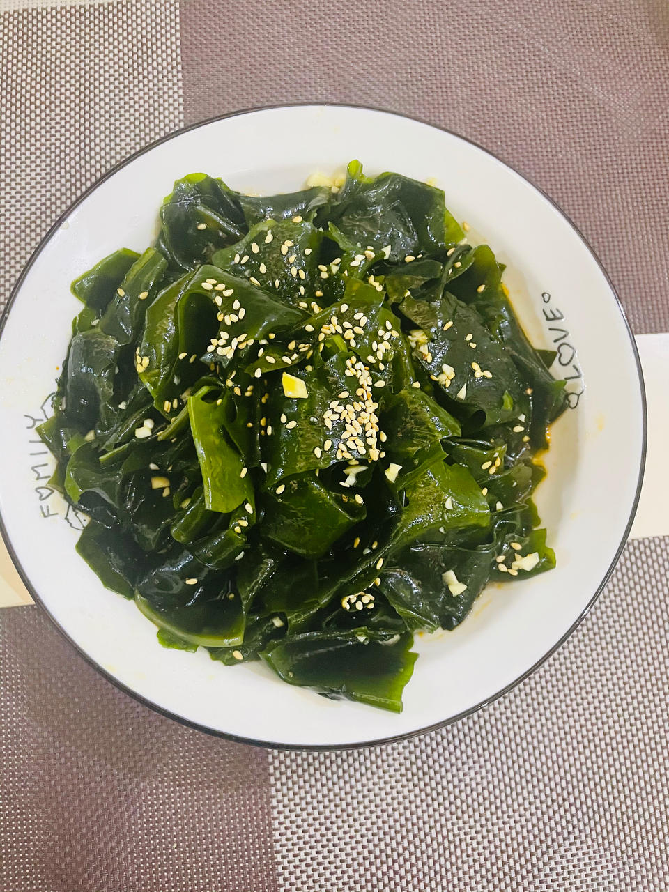 凉拌裙带菜（快手小菜）
