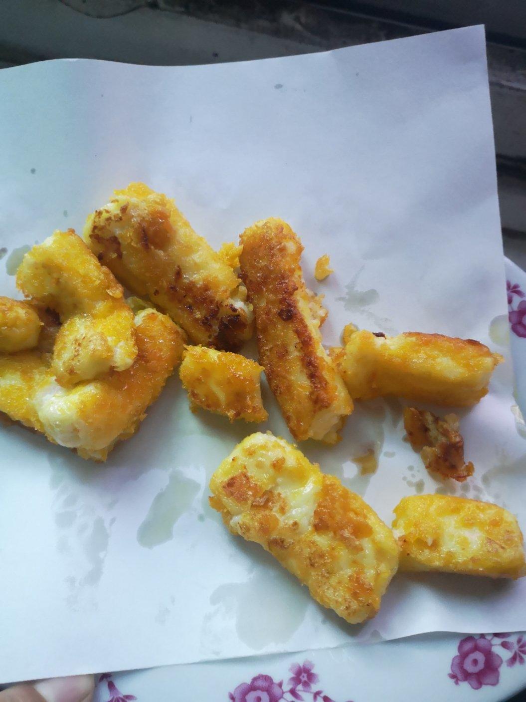椰蓉牛奶小方(仅需4样原料)+炸(烤)鲜奶