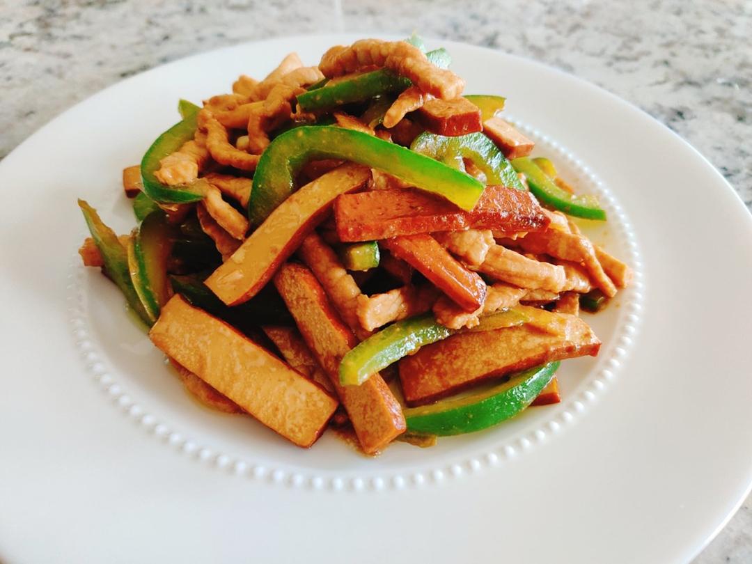 香干肉丝，家常菜