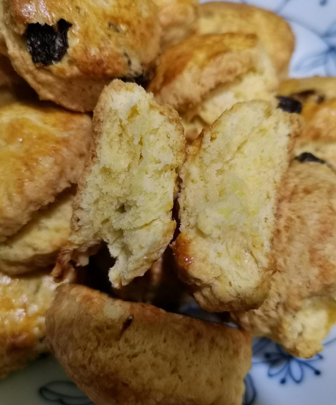 完美裂纹～百分百成功的超好吃奶香司康（禁止搬运）