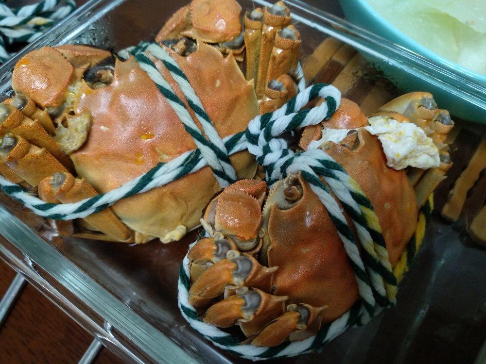 清蒸大闸蟹（挑、洗、蒸、吃）