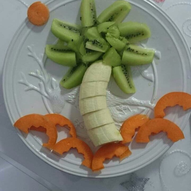 海岛风水果拼盘