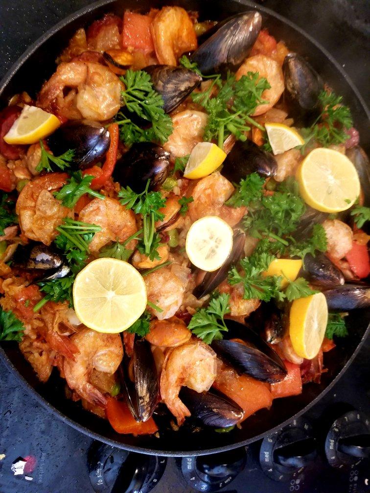 正宗paella 西班牙海鲜饭