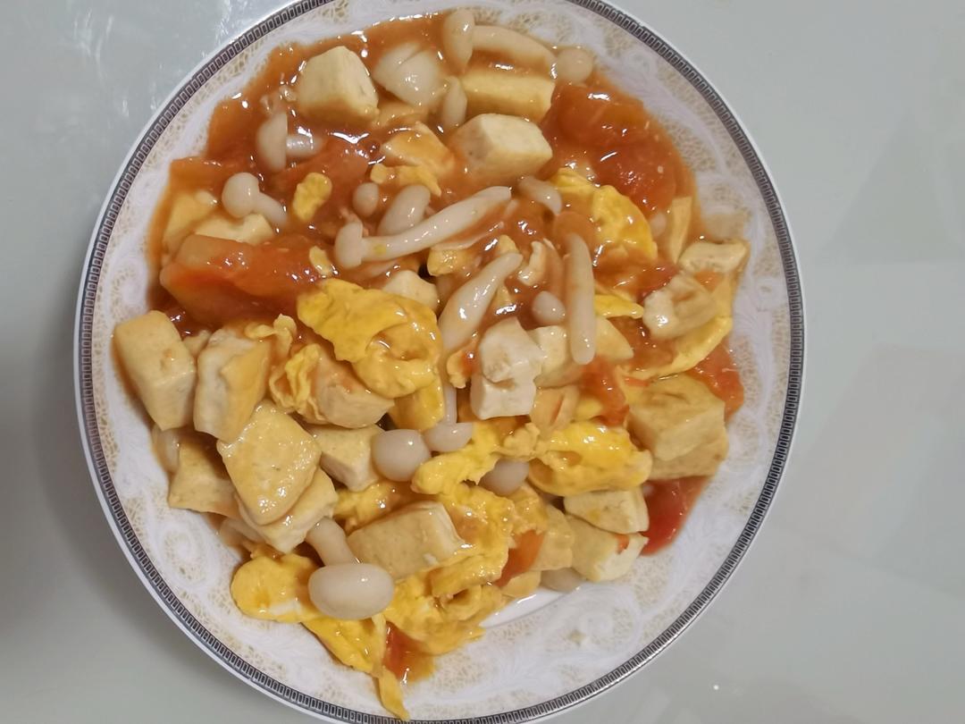 米饭杀手‼️超好吃的茄汁鸡蛋豆腐