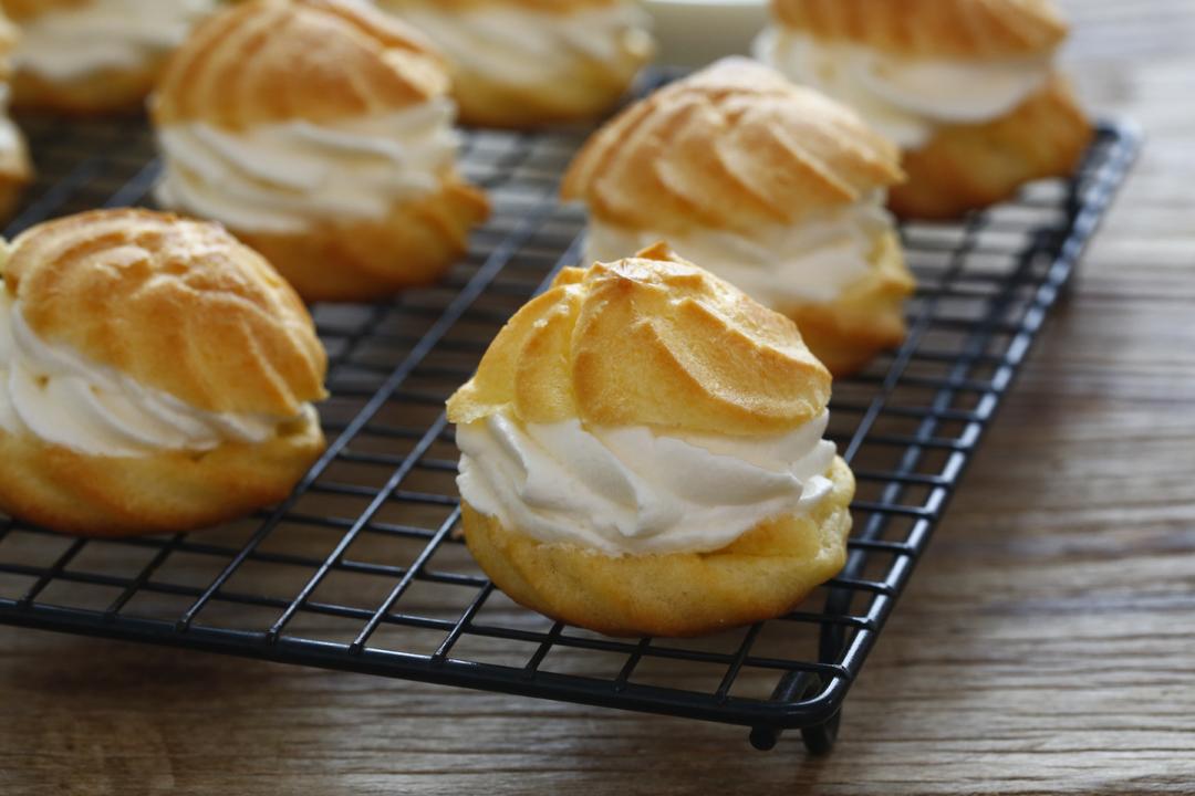 小展的下午茶│经典奶油泡芙的做法