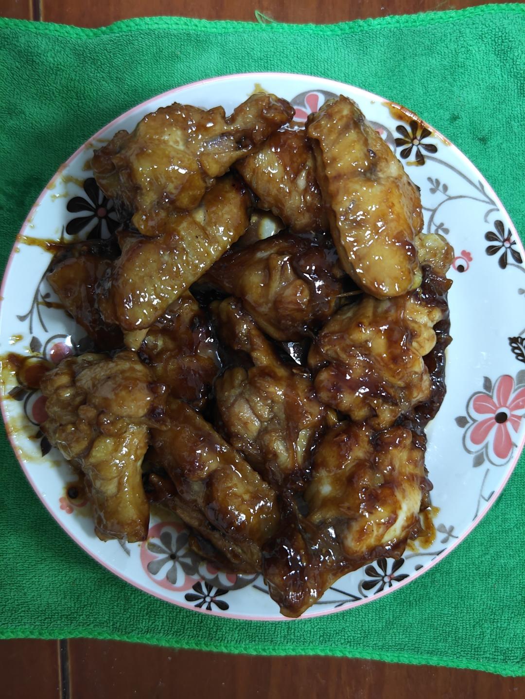 【葱油焖鸡】