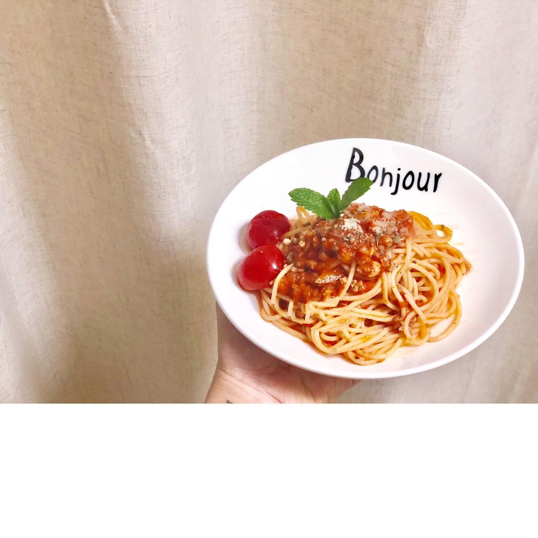 番茄肉酱意面