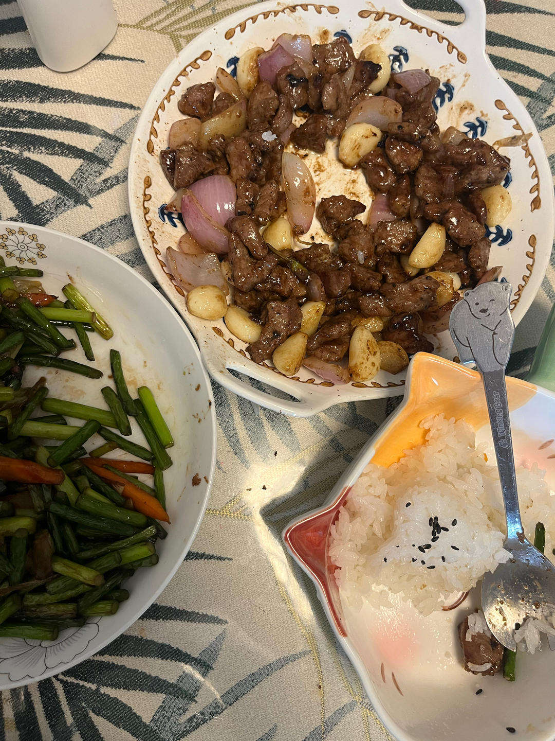 好吃到舔盘的蒜香黑椒牛肉粒