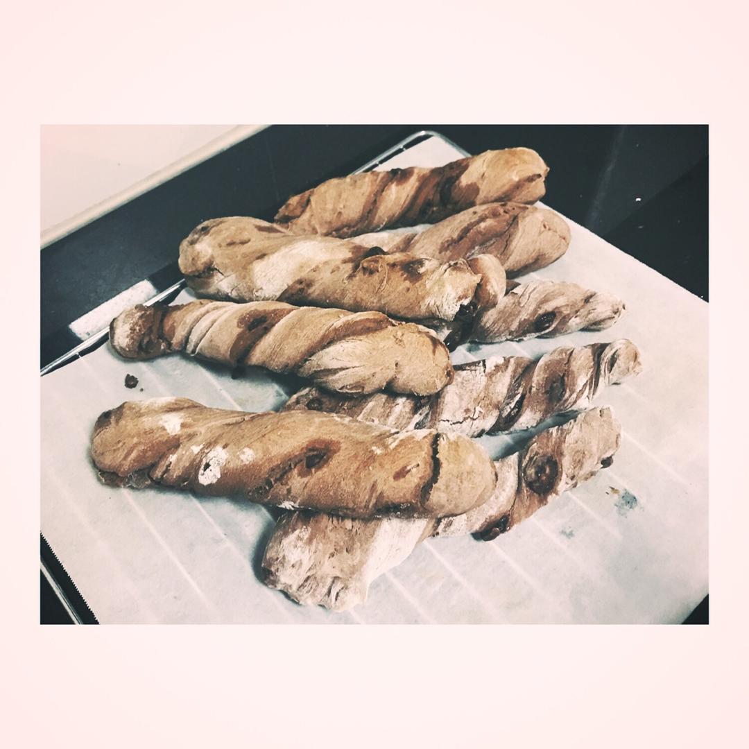 米歇尔可可面包（林大厨的手拌巧克力面包）