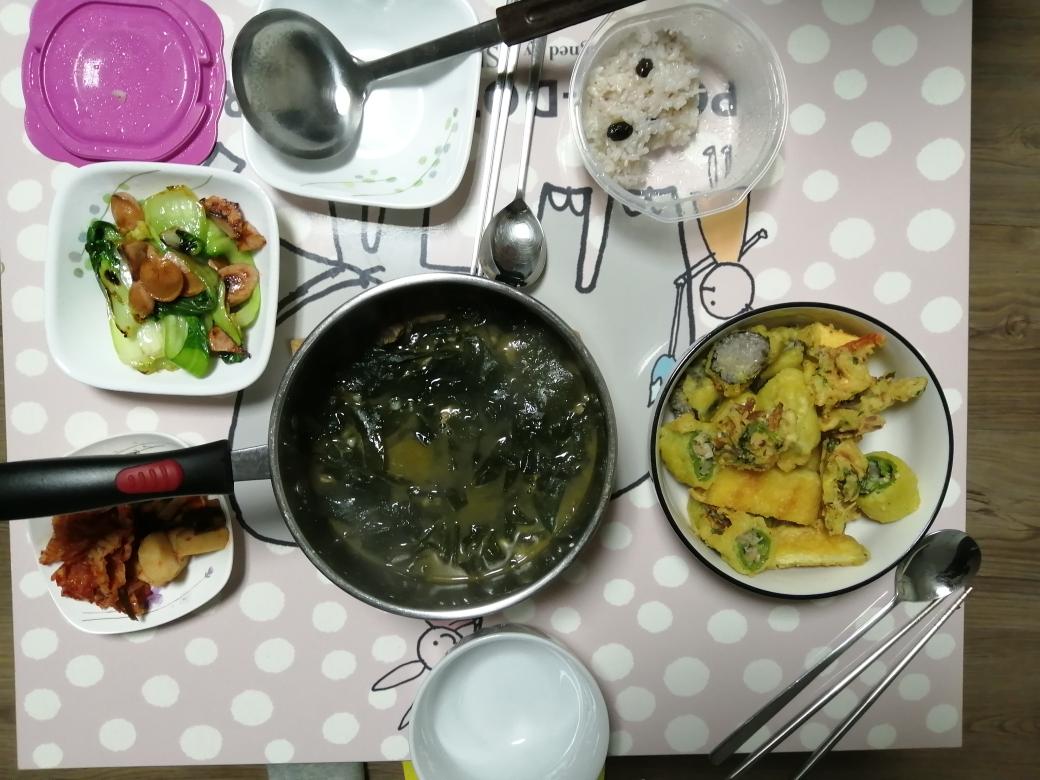 韩式家常海带(裙带菜)汤