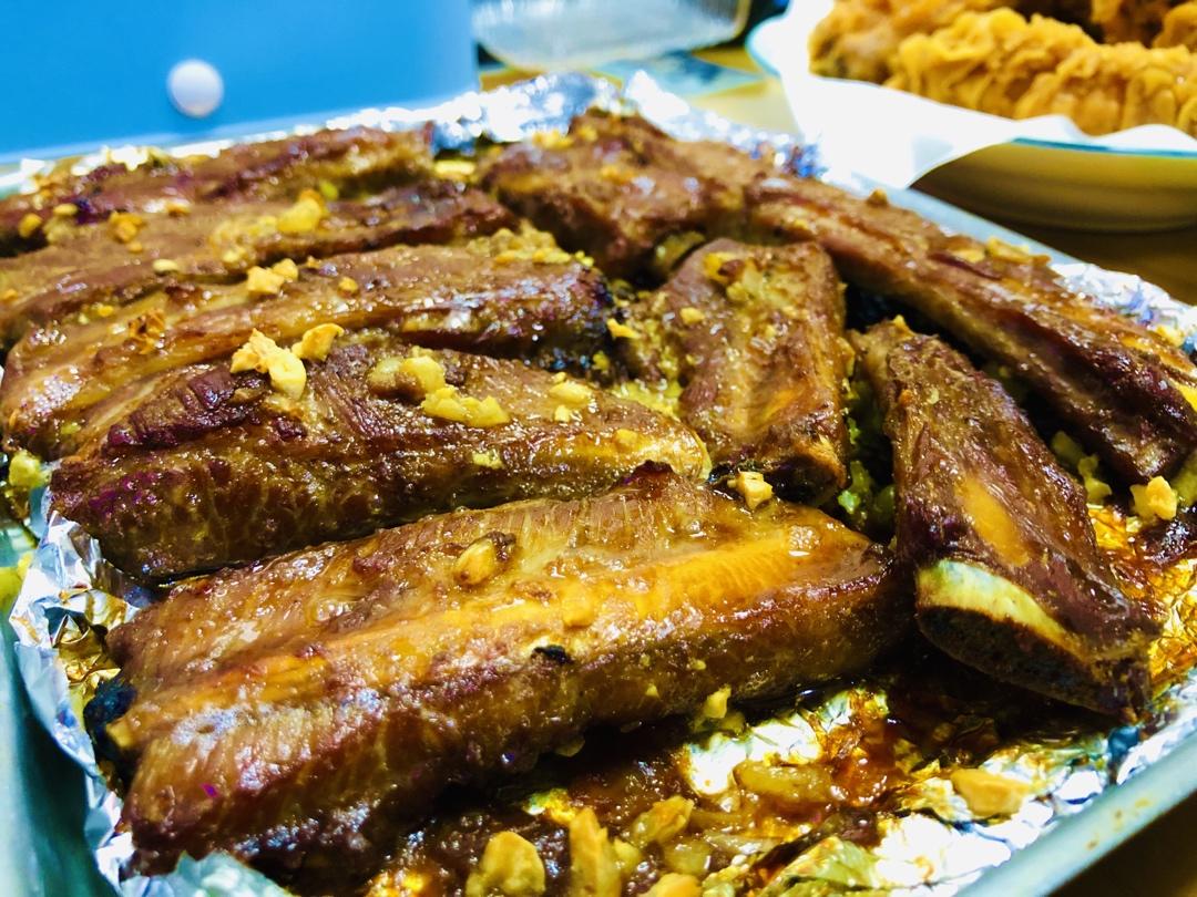 金牌蒜香骨（非油炸，烤箱版）