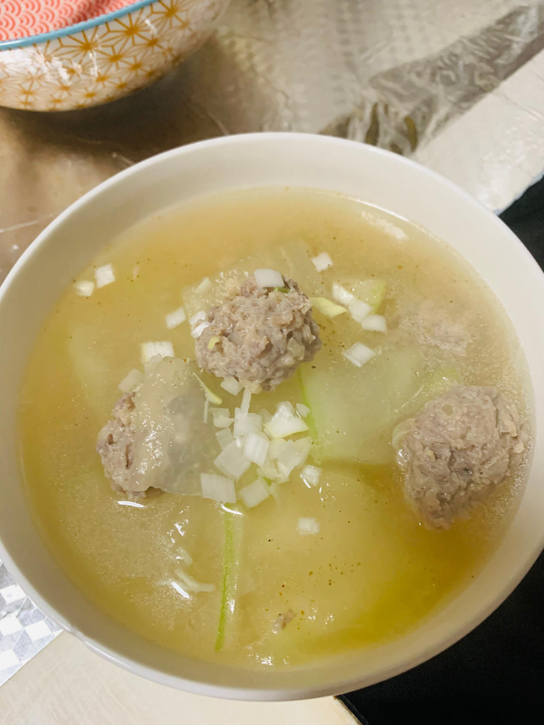 家常版牛肉丸子汤