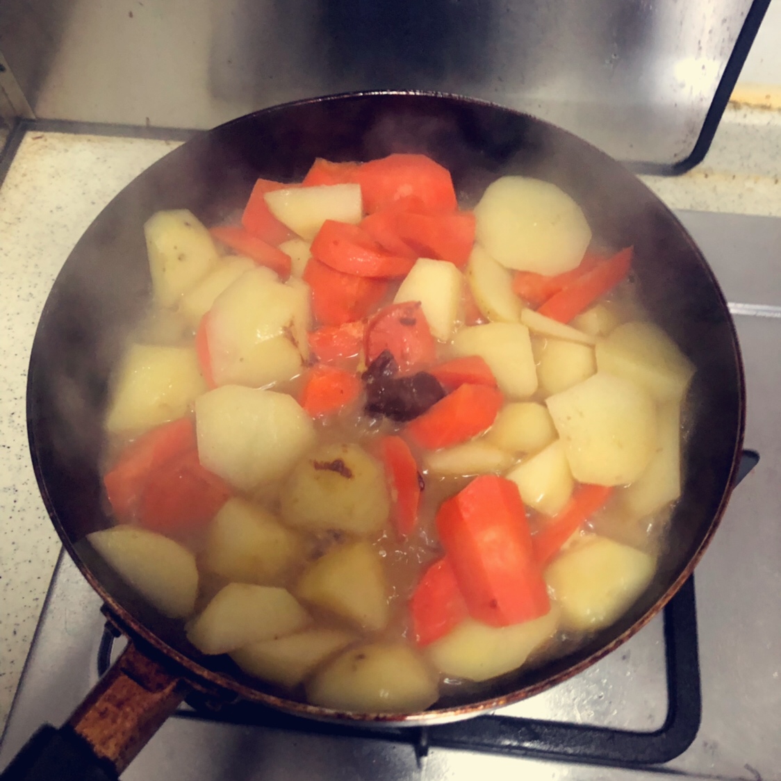 咖喱土豆牛肉卷—火锅后的狂欢的做法 步骤6