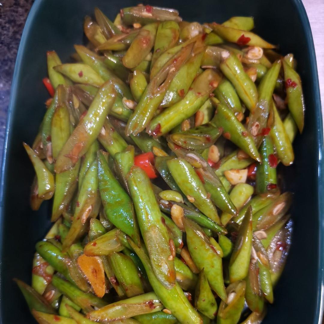 家常小炒四季豆，蔬菜就是要清爽鲜甜