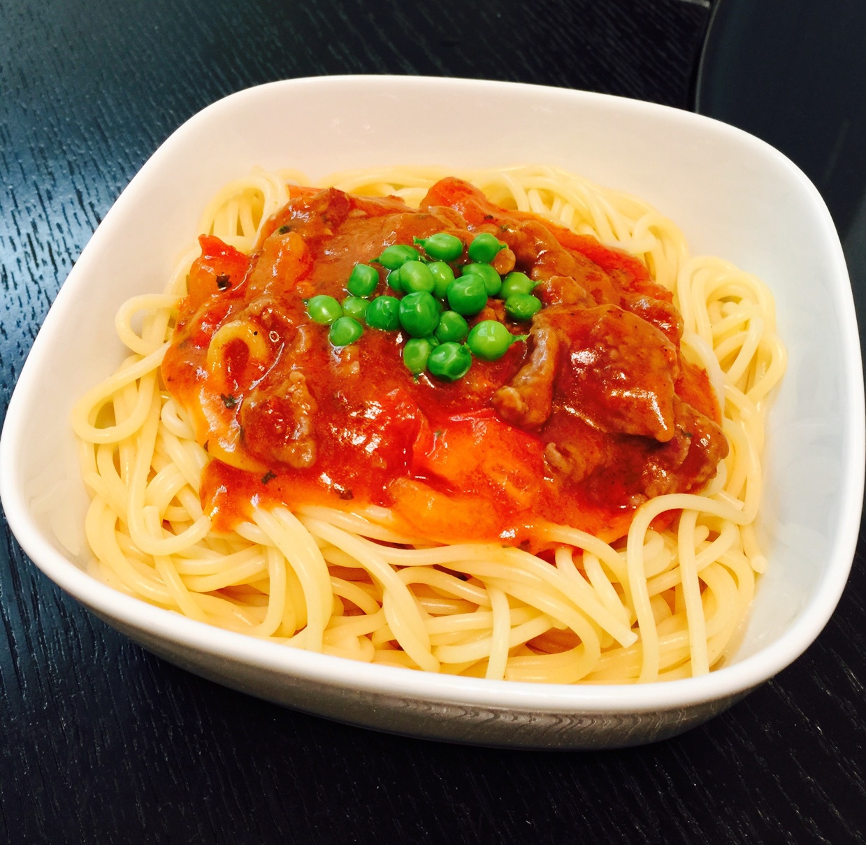 鲜茄牛肉意粉