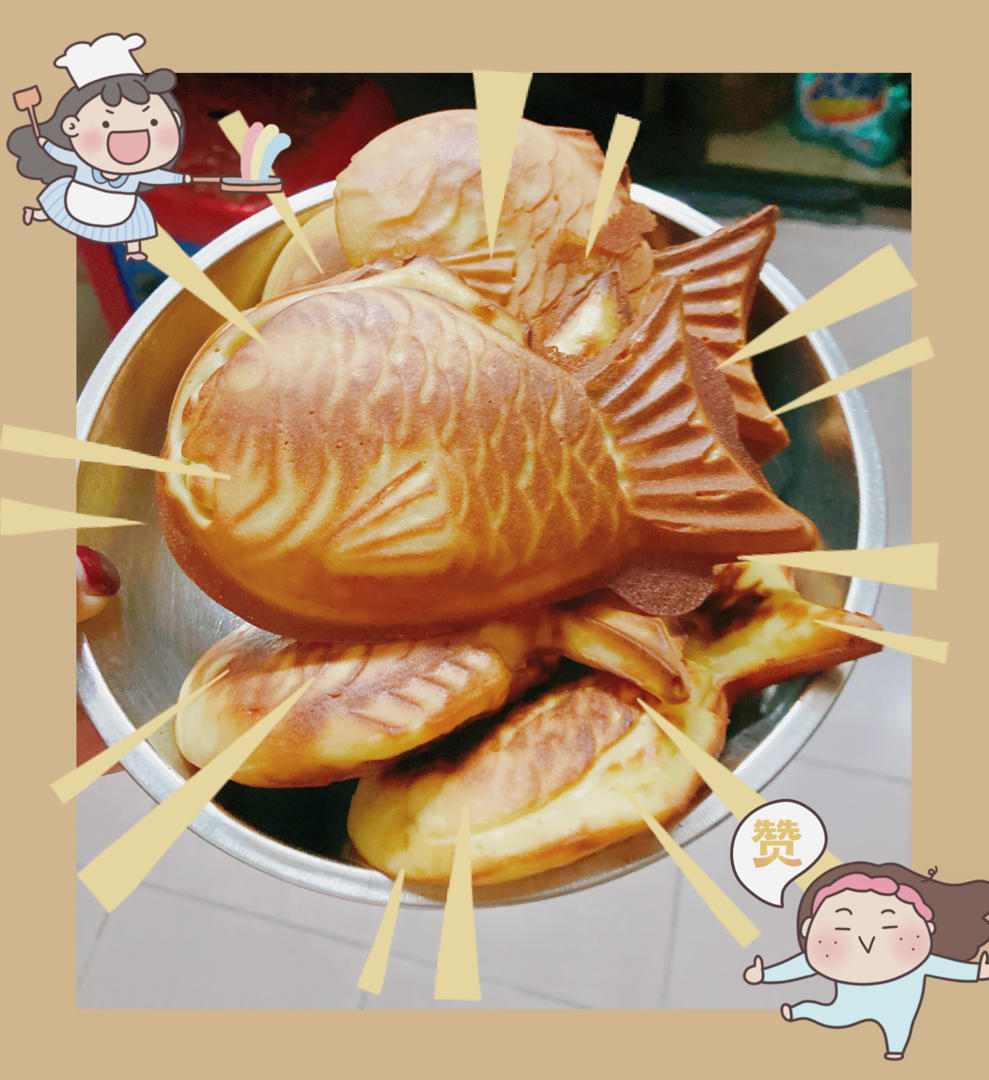 配方简单的鲷鱼烧