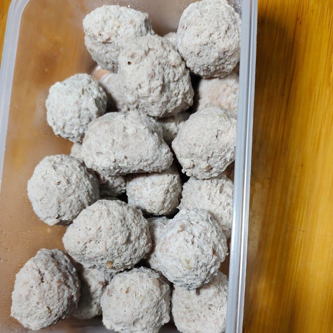 Q弹牛肉丸（电动打蛋器版）