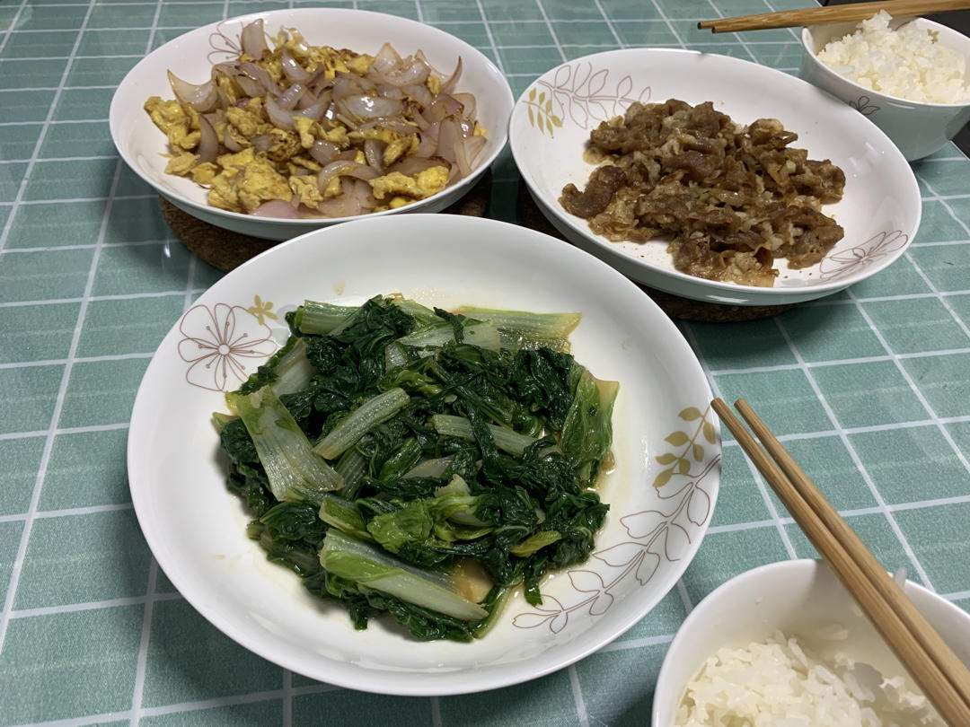 洋葱炒鸡蛋