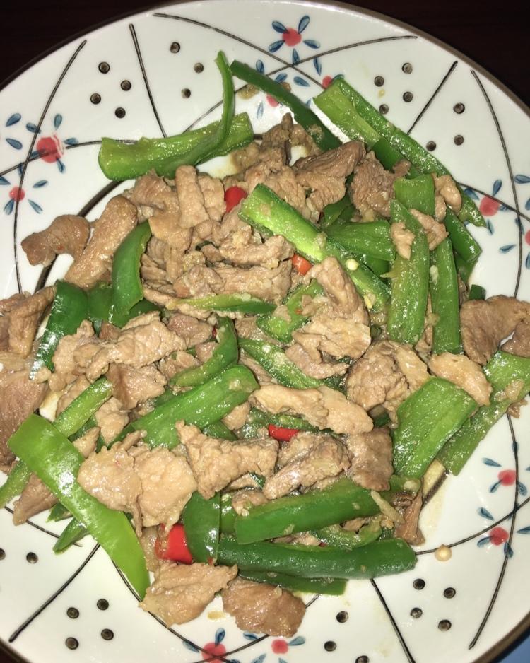 辣椒炒肉丝