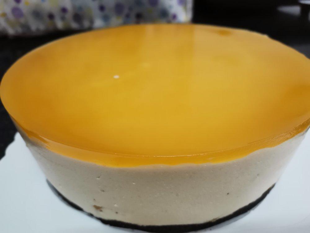 8寸芒果慕斯蛋糕