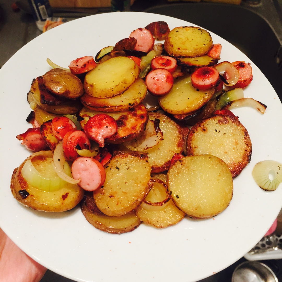 德式煎土豆——Bratkartoffeln的做法