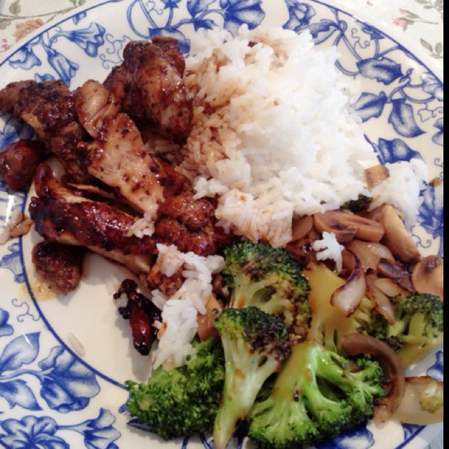 日式照烧鸡排饭