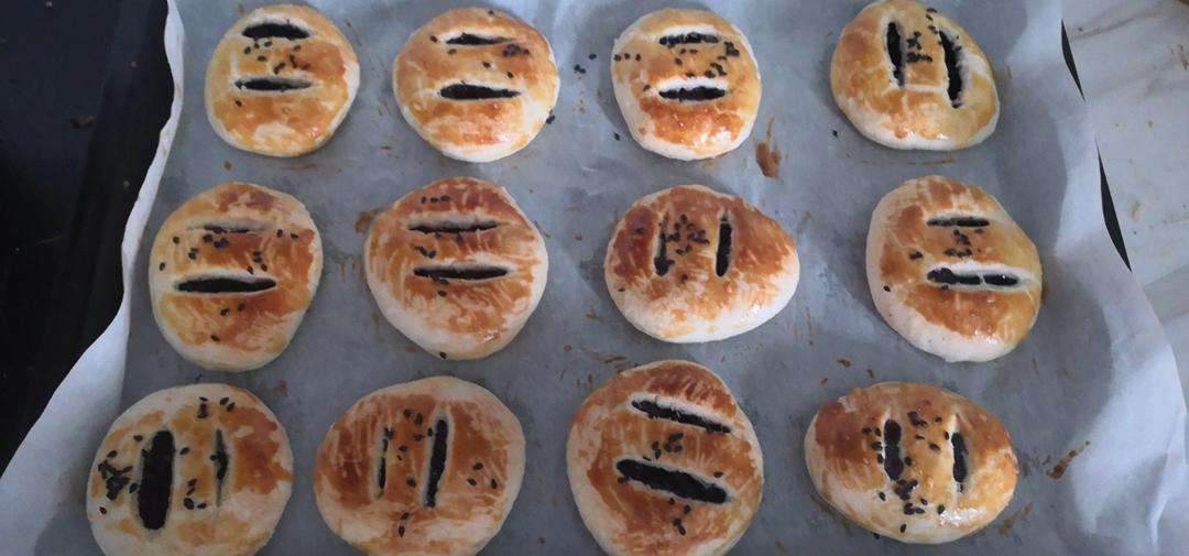 紫米馅老婆饼超快手（不用出膜不用醒面）