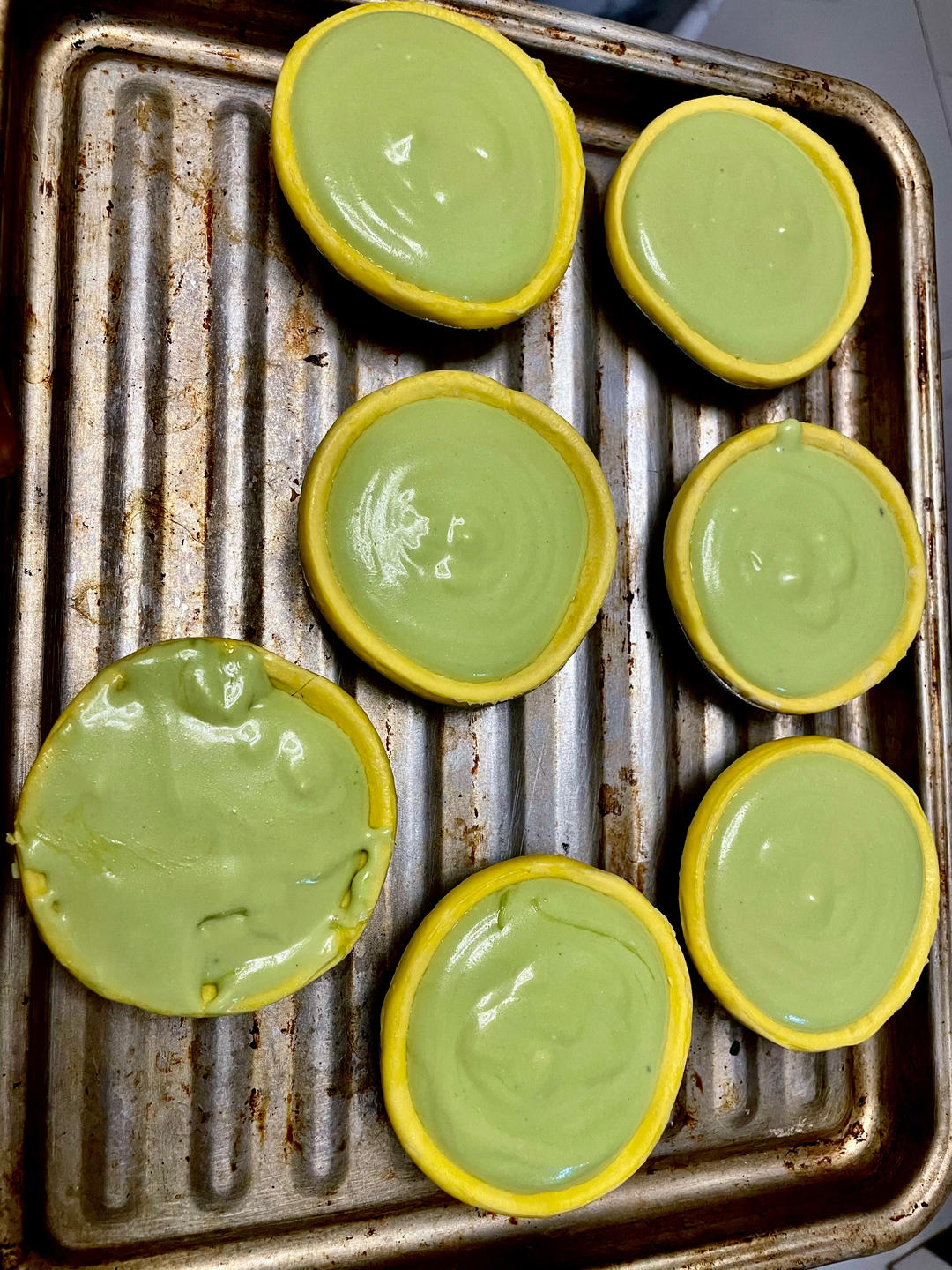 Pablo同款-“真”流心半熟（抹茶）芝士挞