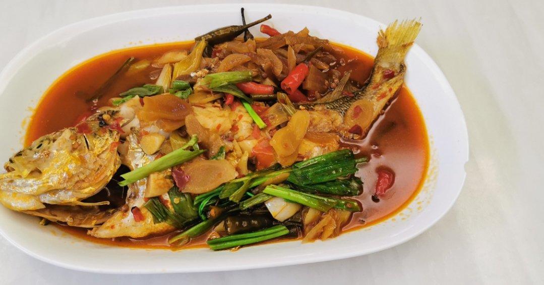 泡椒干烧大黄鱼
