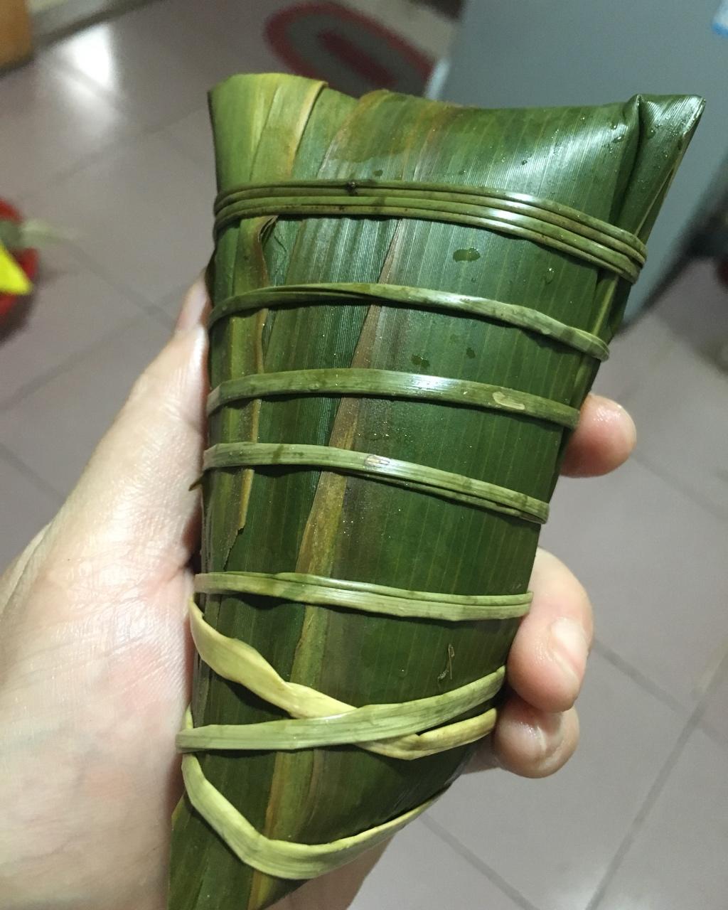 四角长粽子的包法(有视频)