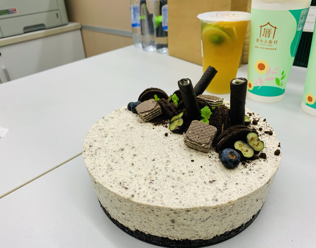 6寸奥利奥酸奶慕斯（不需要烤箱，清新不腻）