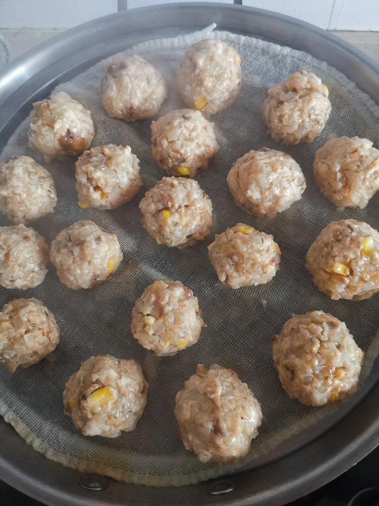 【减脂健身餐】鸡肉胡萝卜香菇丸子