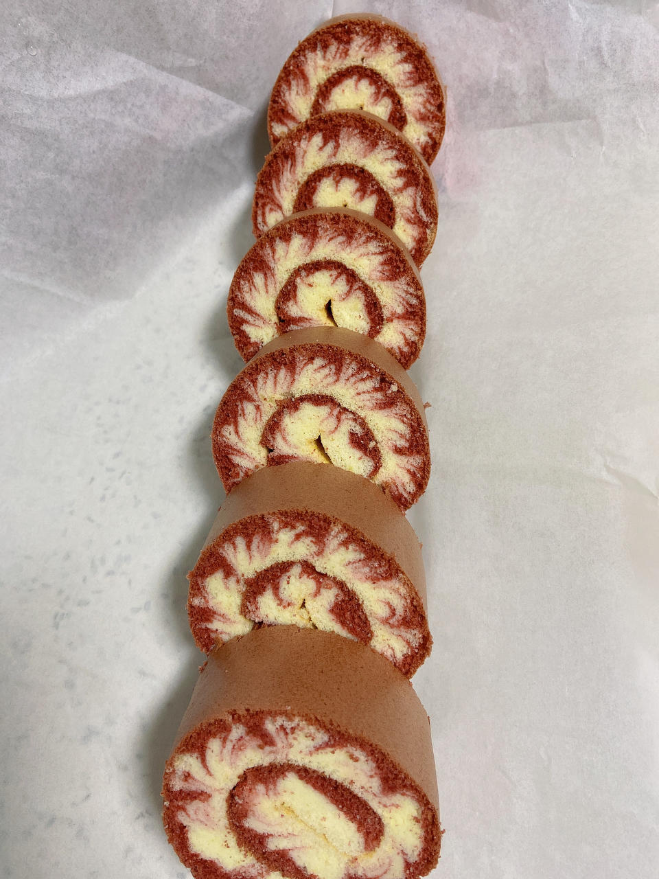 可可戚风蛋糕卷