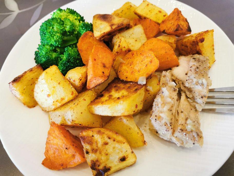 从此放弃油炸🥔烤杂蔬（土豆，红薯，藕片...）