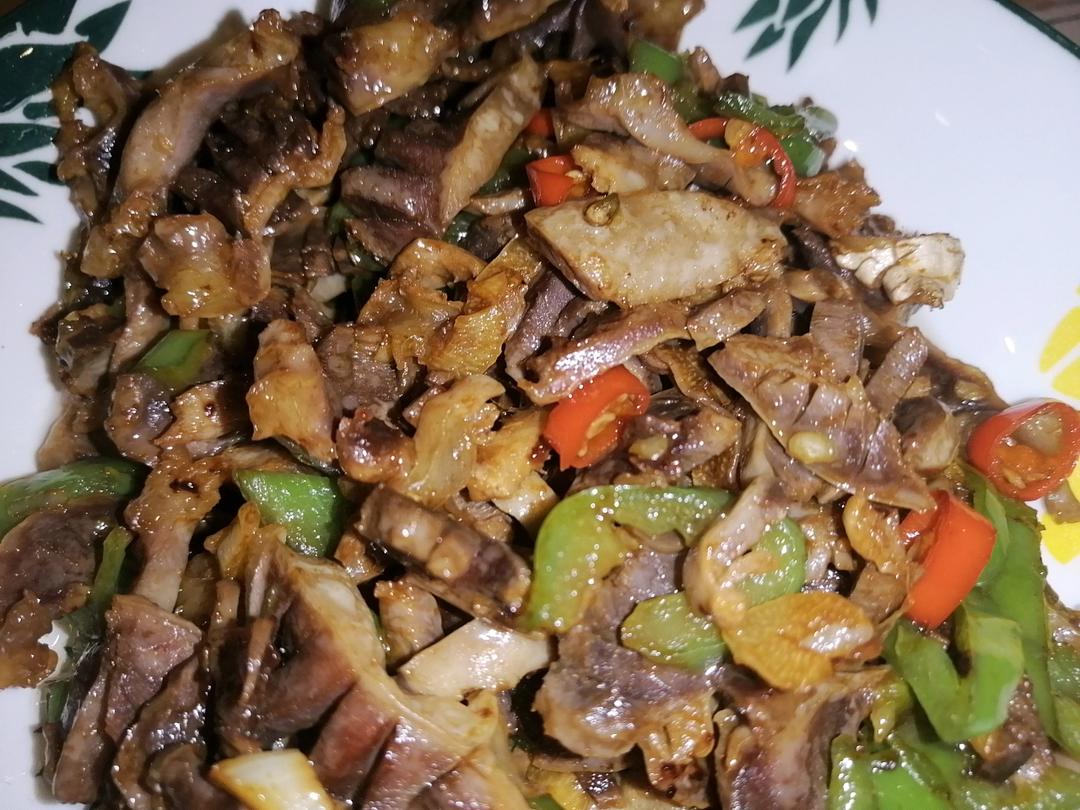 湖南口味香辣鸡胗