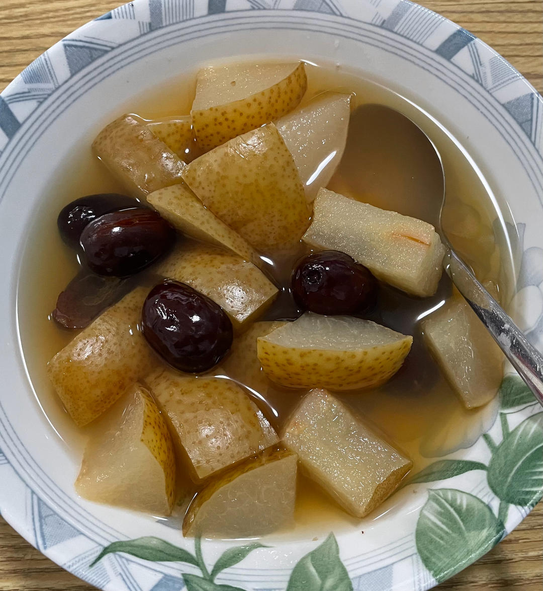 冰糖雪梨（止咳，中医给的）