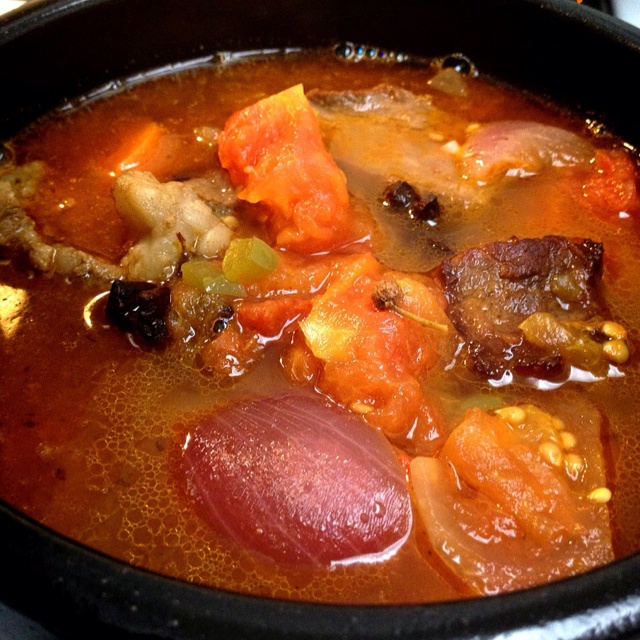 番茄蘑菇炖牛肉