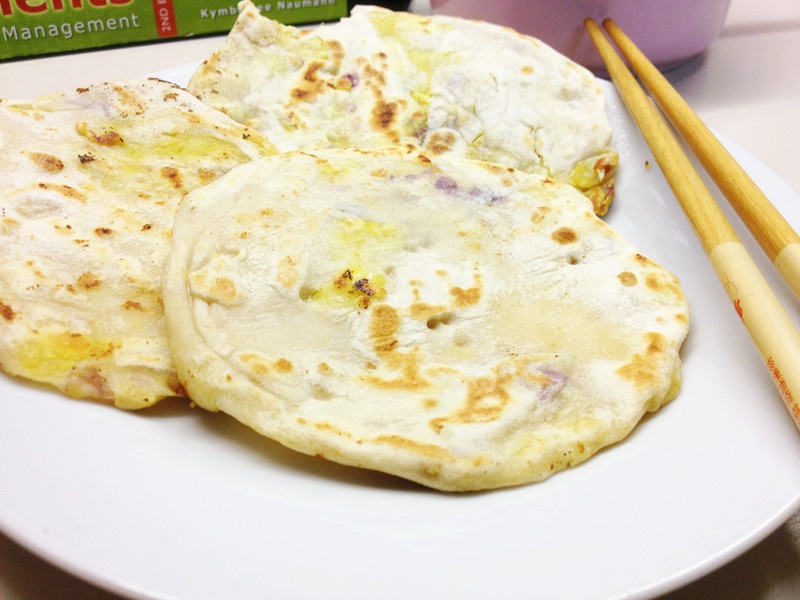 奶香红薯馅饼