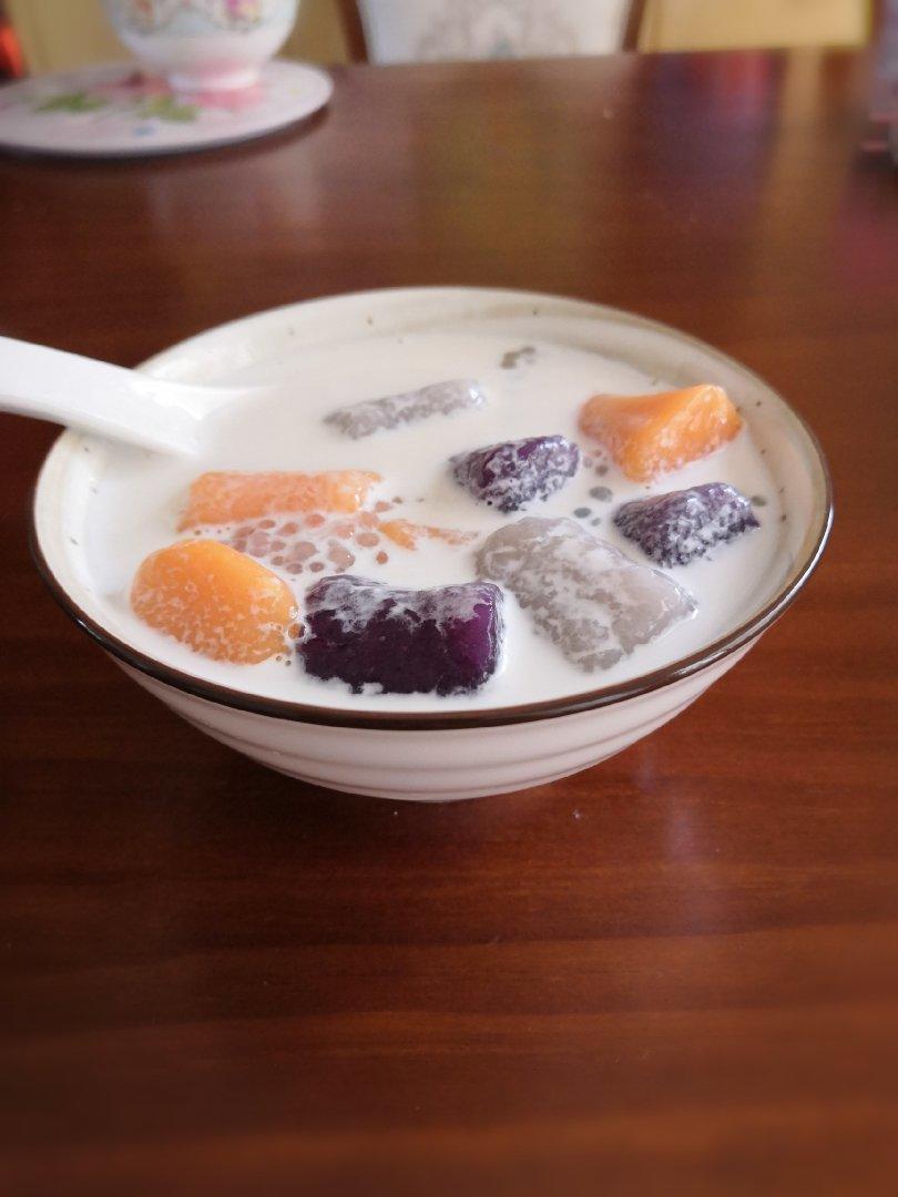 满足你的偷学欲望，“鲜芋仙”的三色芋圆在家也能轻松搞定！——三色芋圆