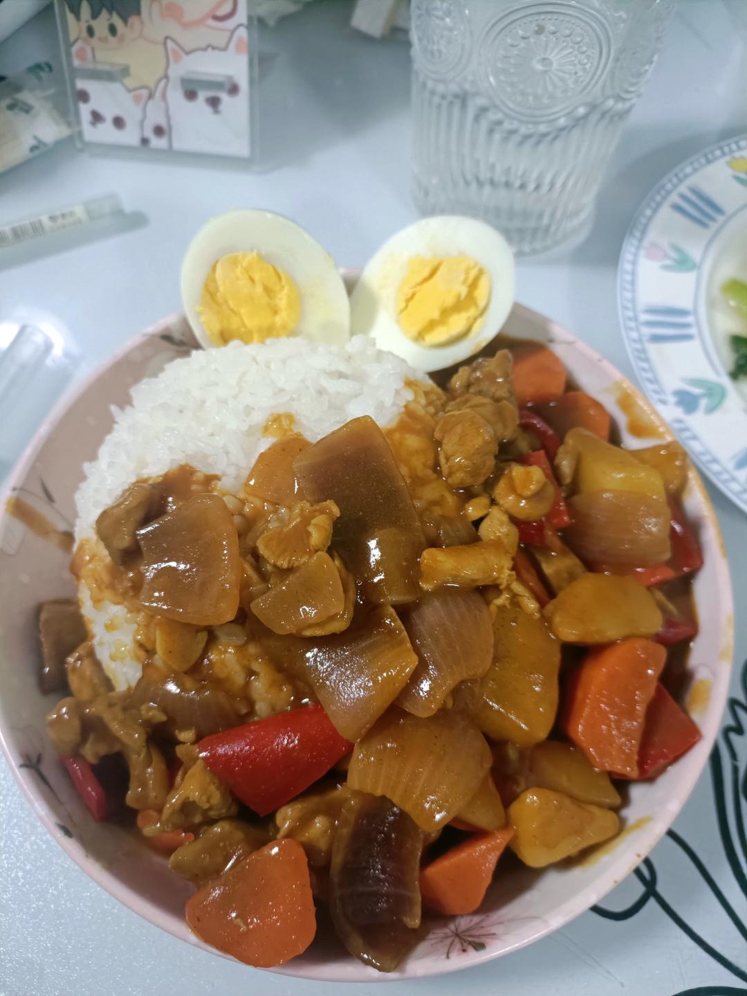 咖喱鸡肉饭