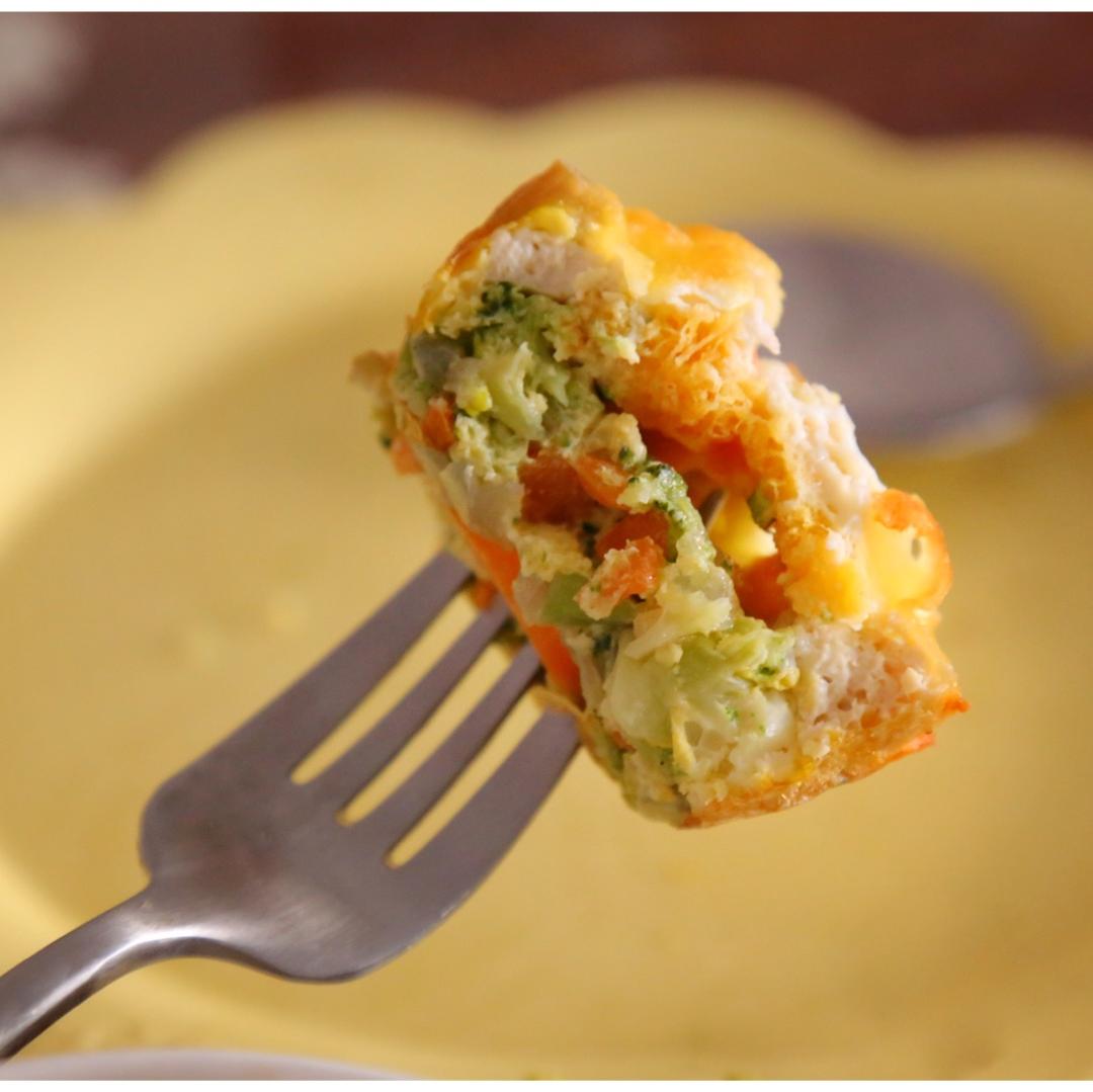 早餐鸡蛋杯cupcake Frittata