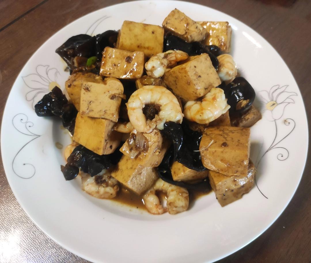 虾仁豆腐