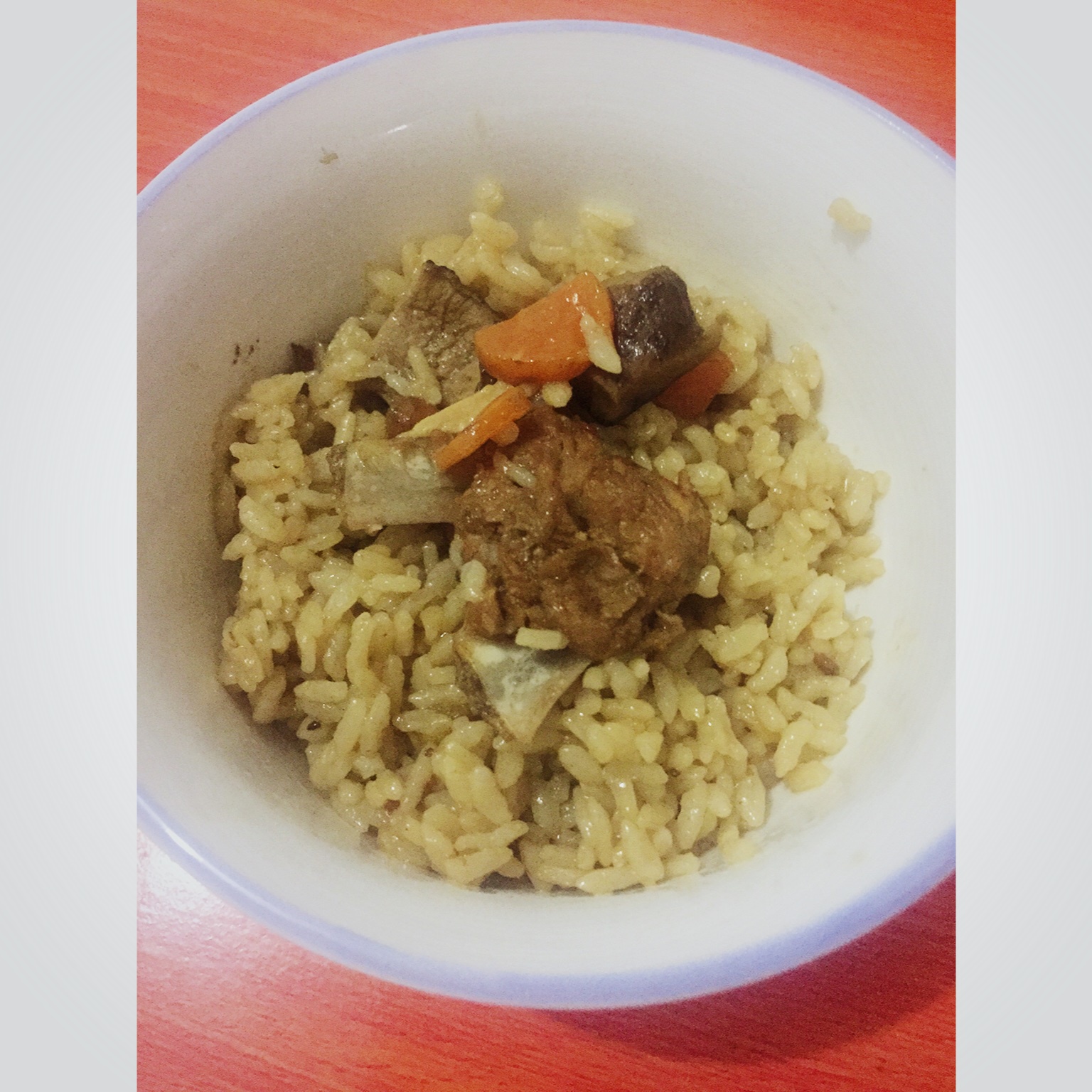 喷香排骨焖饭（爆好吃）