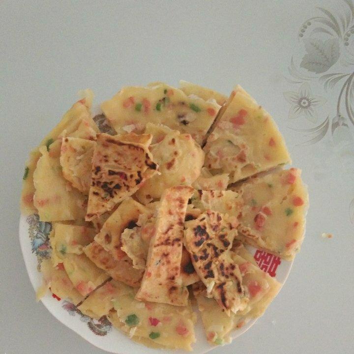 火腿鸡蛋葱油饼🤣